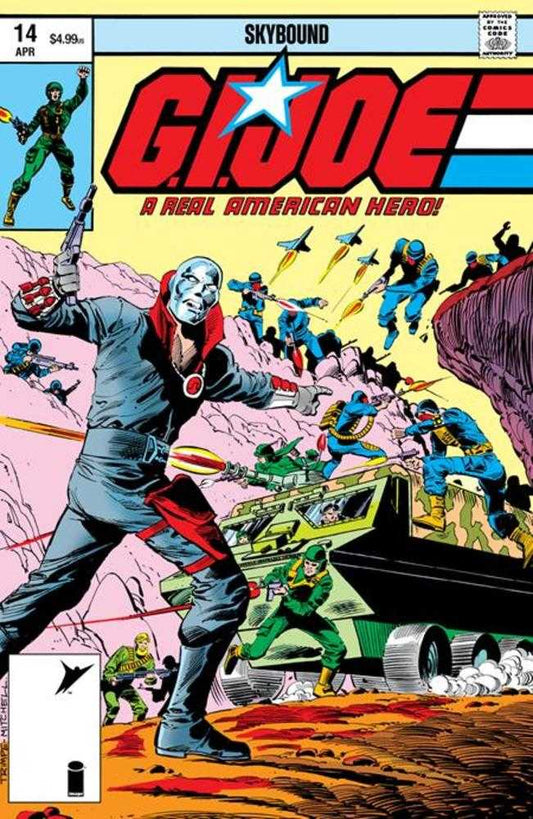 G.I. Joe A Real American Hero #14 Hama Files Edition Cover C Herb Trimpe & Steve Mitchell Foil Variant