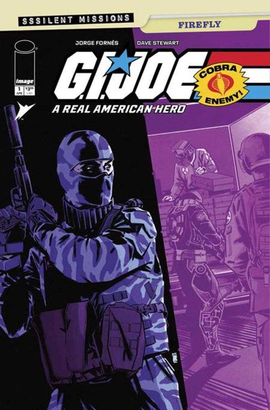 G.I. Joe A Real American Hero Sssilent Missions Firefly #1 (One Shot) Cover A Jorge Fornes