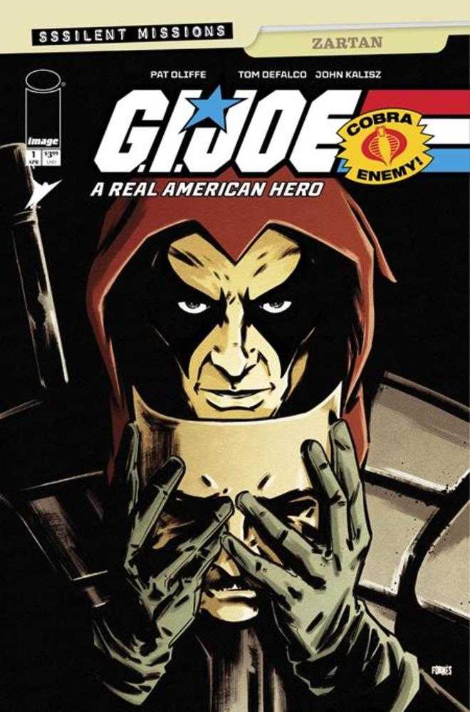 G.I. Joe A Real American Hero Sssilent Missions Zartan #1 (One Shot) Cover B Jorge Fornes Variant