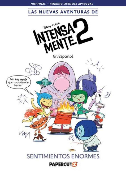 Las Nuevas Aventuras De Intensamente 2 Volume 01 Sentimientos Enormes Hardcover