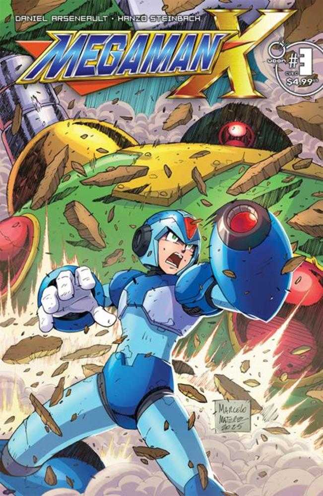 Mega Man X #3 (Of 5) Cover C Marcelo Matere Variant