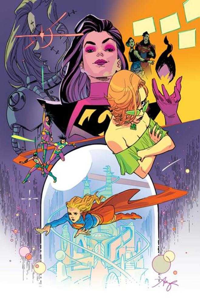 Supergirl #12 Cover E Amy Reeder Things To Come Card Stock Variant (The Reign Of The Superboys)