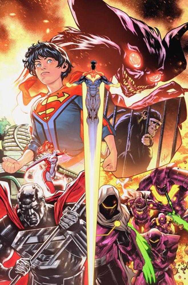 Superman Unlimited #12 Cover E Lucas Meyer Things To Come Card Stock Variant (The Reign Of The Superboys)
