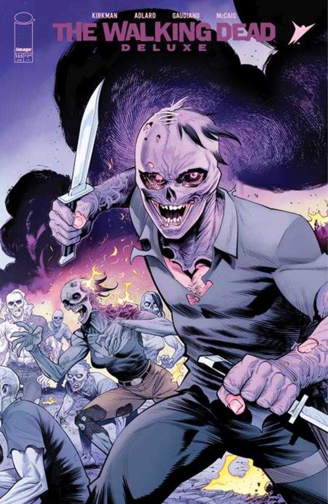Walking Dead Deluxe #135 Cover C Cliff Rathburn Connecting Variant (Mature)
