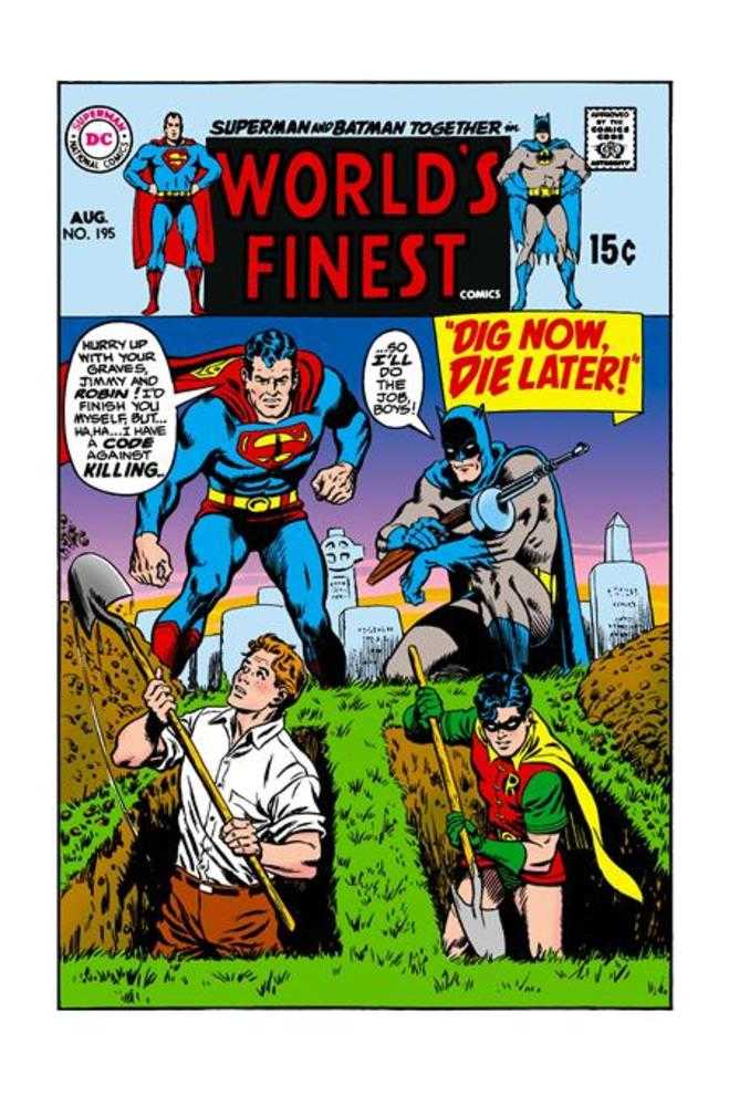 Worlds Finest Comics #195 Facsimile Edition Cover A Curt Swan