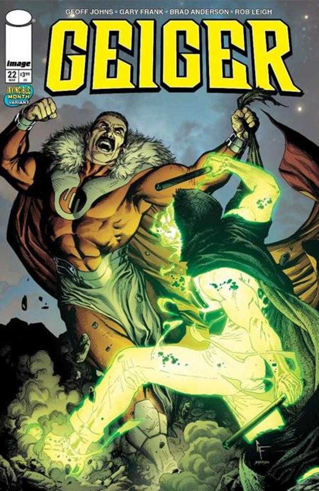 Geiger #22 Cover D Gary Frank & Brad Anderson Invincible Team Up Variant