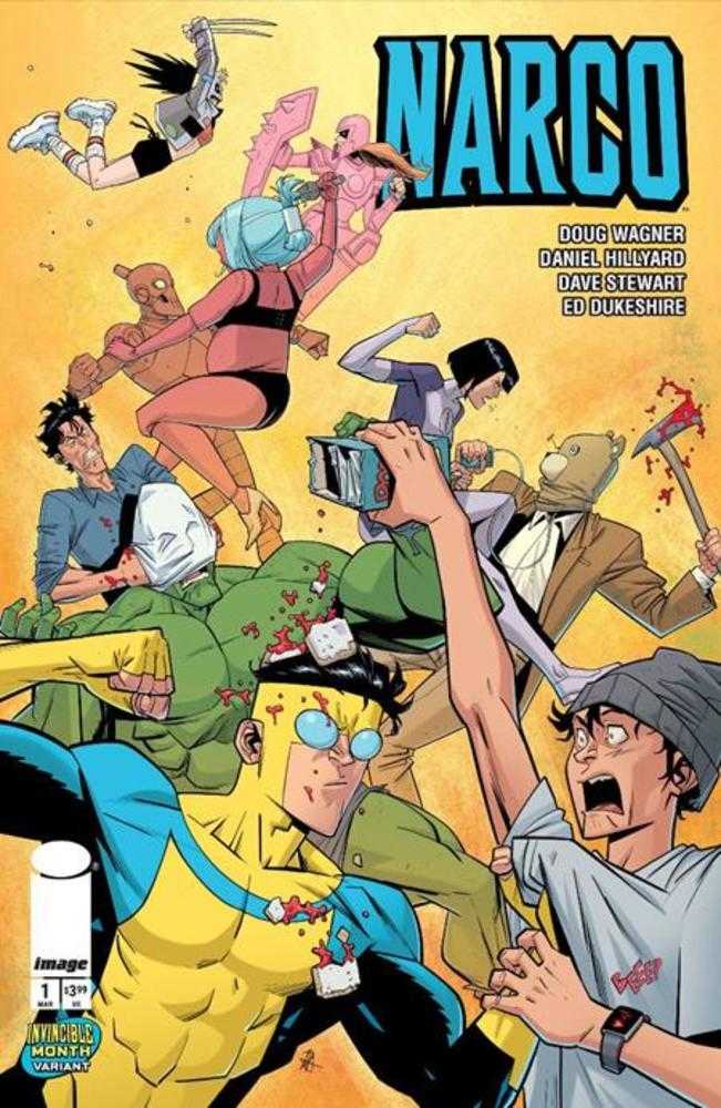 Narco #1 (Of 5) Cover D Daniel Hillyard & Dave Stewart Invincible Team Up Variant