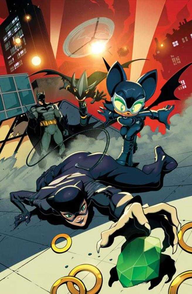 DC X Sonic The Hedgehog The Metal Legion #1 (Of 5) Cover B Adam Bryce Thomas Card Stock Variant