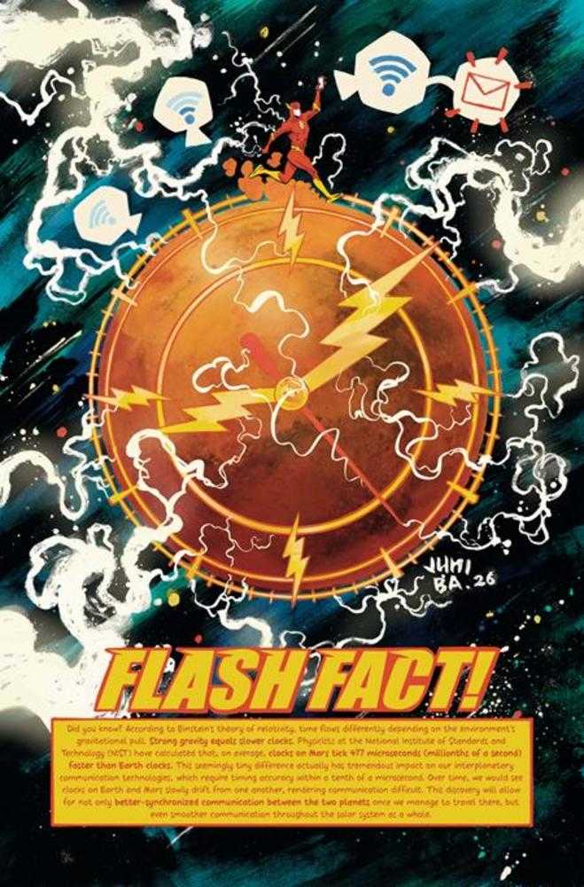 Flash #33 Cover C Juni Ba Card Stock Variant