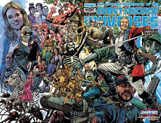 Ghost Machine The Official Guidebook #2 (Of 5) Cover B Bryan Hitch & Brad Anderson Wraparound Variant