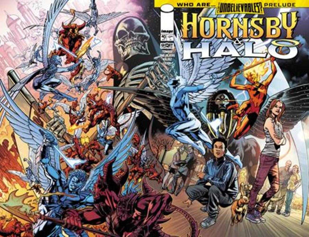 Hornsby & Halo #0 Cover C Bryan Hitch & Brad Anderson Wraparound Variant