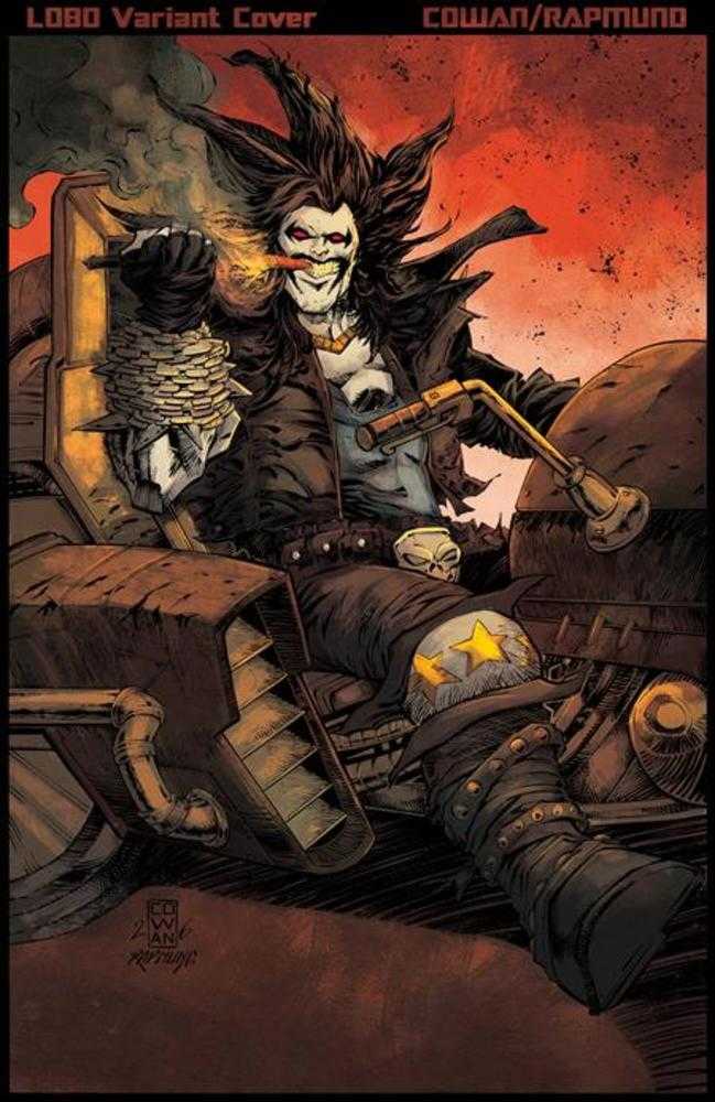 Lobo #3 Cover D Denys Cowan Card Stock Variant