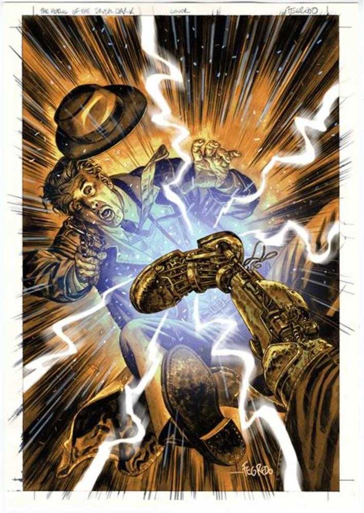 The Peril Of The Brutal Dark An Ezra Cain Mystery #4 (Of 6) Cover B Duncan Fegredo Card Stock Variant (Mature)