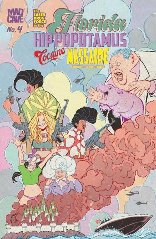 Florida Hippopotamus Cocaine Massacre #4 (Of 4) (Mature)