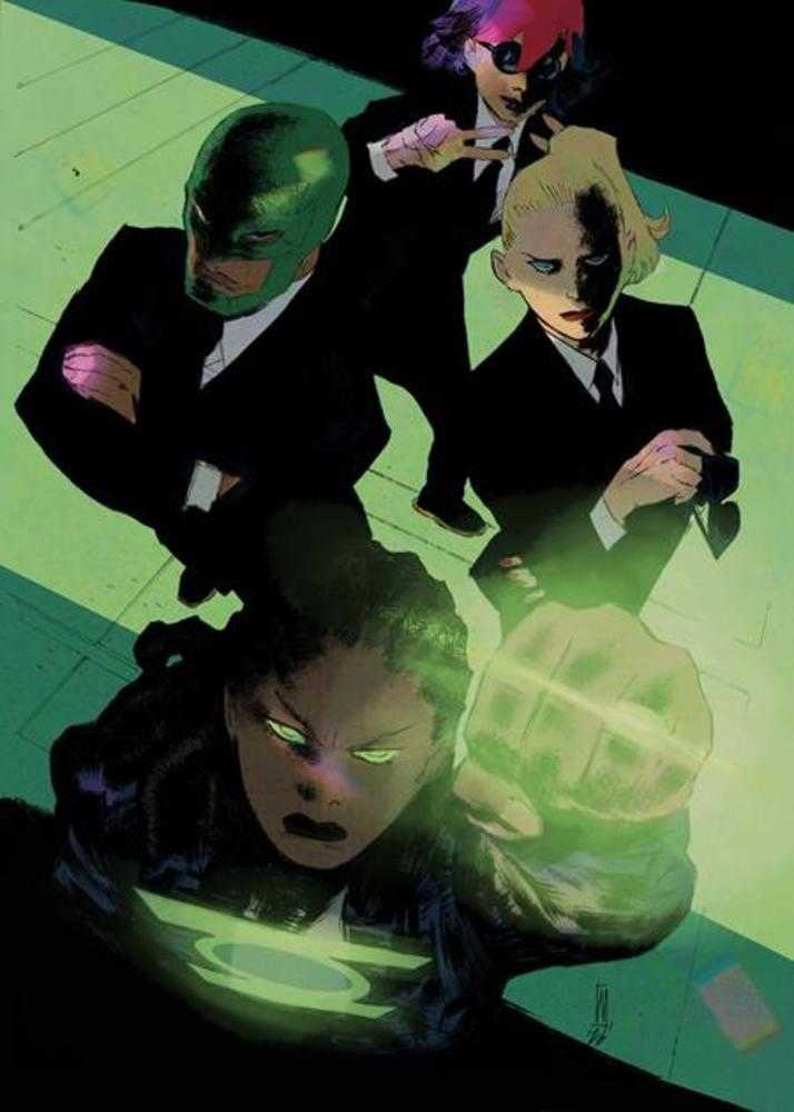 Absolute Green Lantern #15 Cover D Werther Dell Edera Card Stock Variant