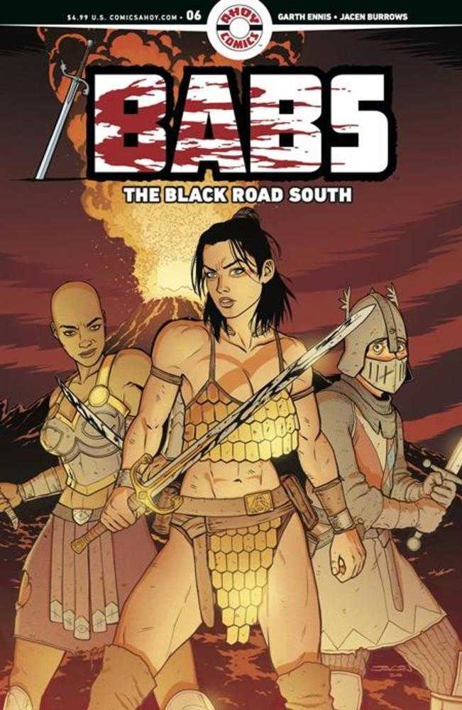 Babs The Black Road South #6 (Of 6) Cover A Jacen Burrows (Mature)