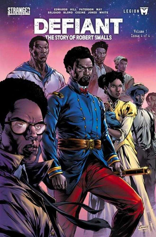 Defiant The Story Of Robert Smalls #4 (Of 4) Cover A Caanan White Previously Solicited Through Diamond