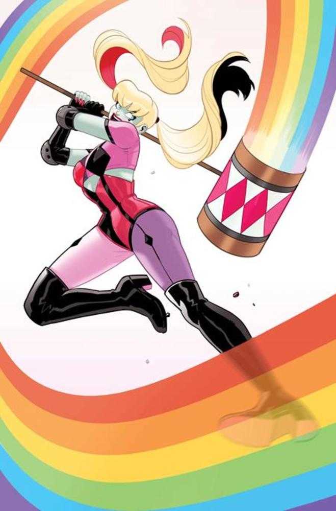 Harley Quinn #63 Cover E Stephen Byrne DC Pride Card Stock Variant