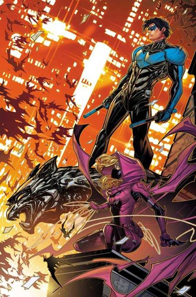 New Titans #36 Cover C Jonboy Meyers Card Stock Variant