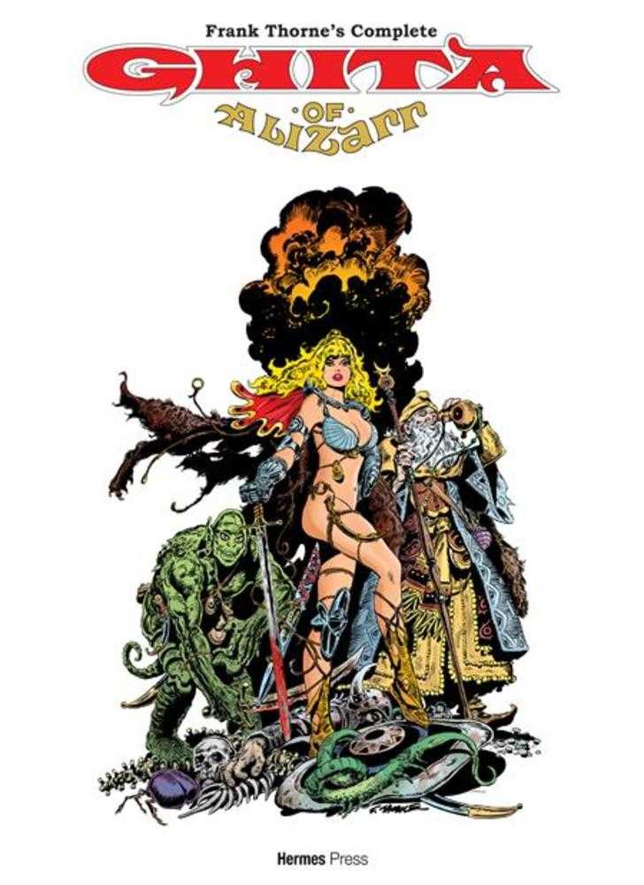 Frank Thorne Library Hardcover Frank Thornes Complete Ghita Of Alizarr Expanded Edition (Mature)