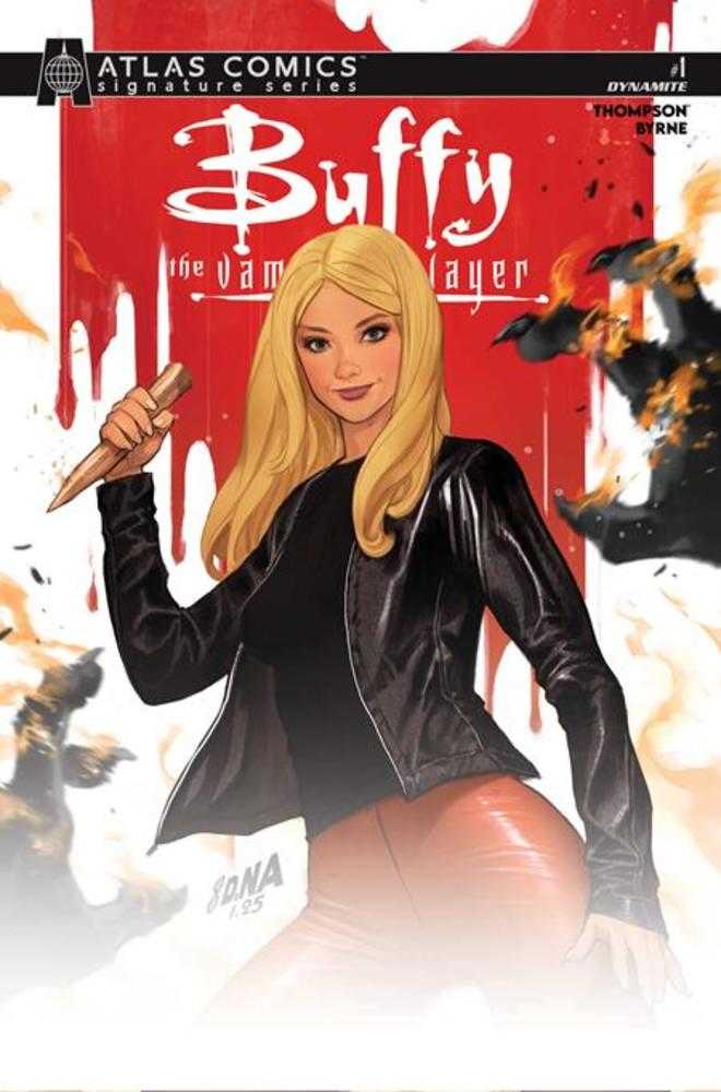 Buffy The Vampire Slayer #1 Cover I David Nakayama Atlas Edition Signed By Kelly Thompson Variant