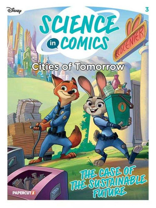 Disney Science In Comics Hardcover Cities Of Tomorrow