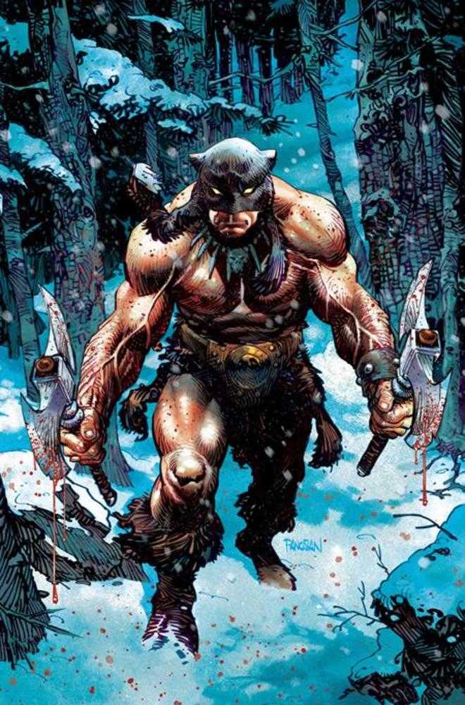 Fire And Ice Darkwolf #1 Cover H Dan Panosian Metal Premium Variant
