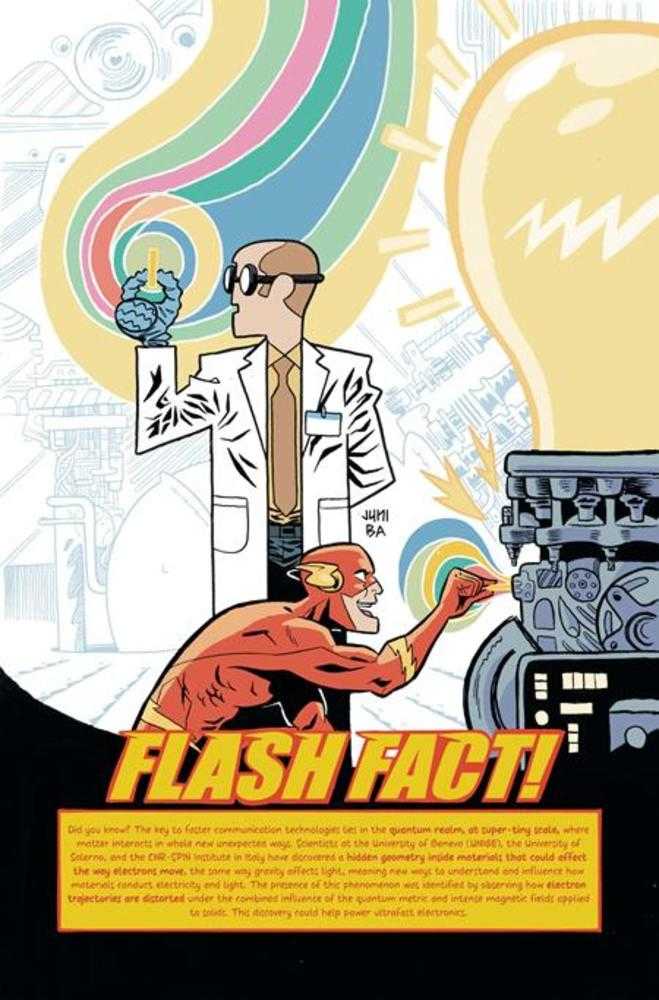 Flash #35 Cover C Juni Ba Card Stock Variant