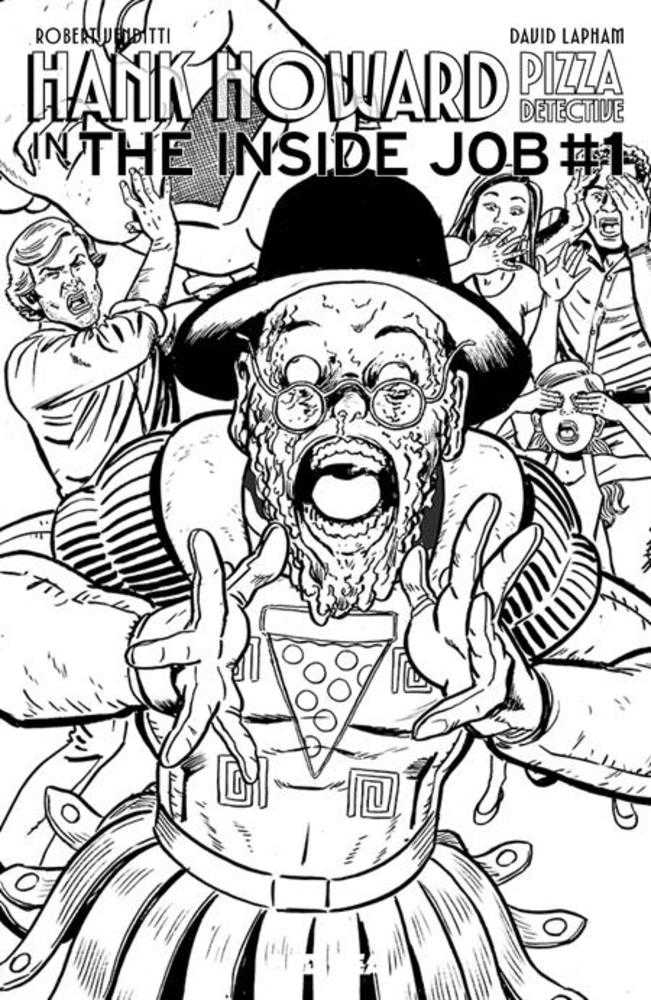 Hank Howard, Pizza Detective The Inside Job #1 (One Shot) Cover D David Lapham Spielberg Homage Variant