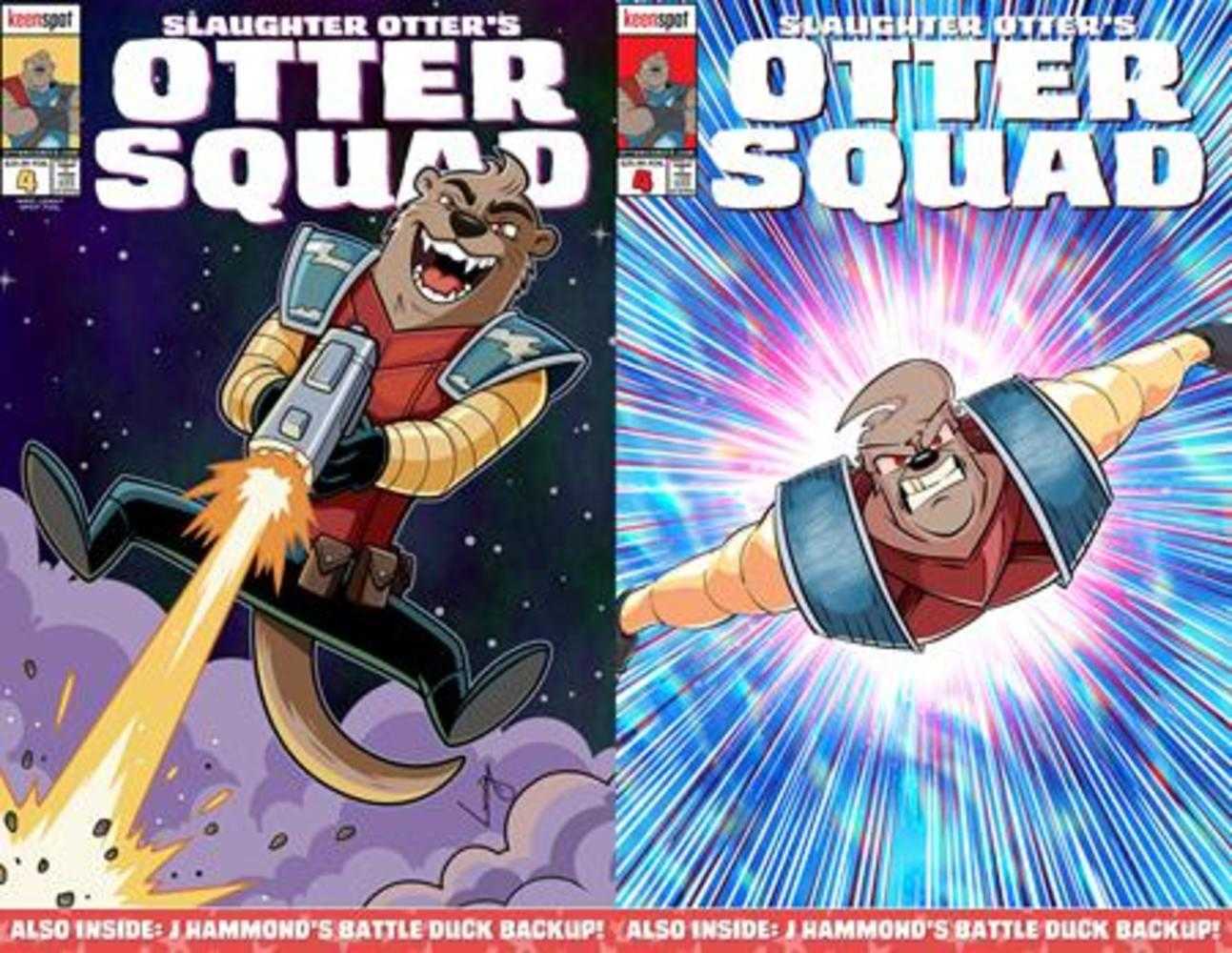 Otter Squad #4 Cover C Mike Lemay & Matt Rodgers Star Spangled Spot Foil Variant