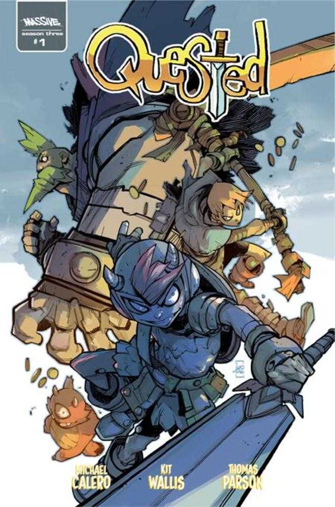 Quested #1 (Of 3) Cover E Ludo Lullabi Foil Variant