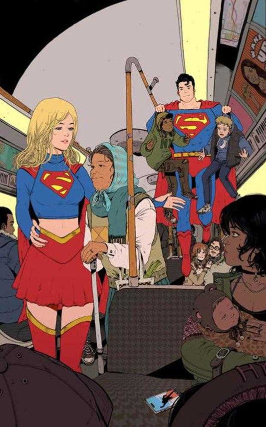 Superman Unlimited #15 Cover B Zoe Thorogood Card Stock Variant (The Reign Of The Superboys)