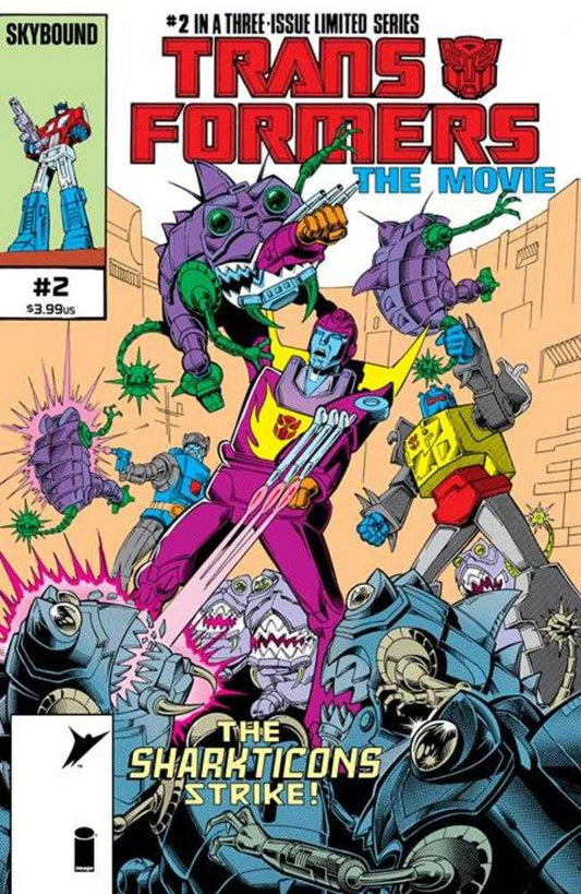 Transformers The Movie 40 Th Anniversary Edition #2 (Of 3) Cover B Don Perlin & Ian Akin & Brian Garvey Variant
