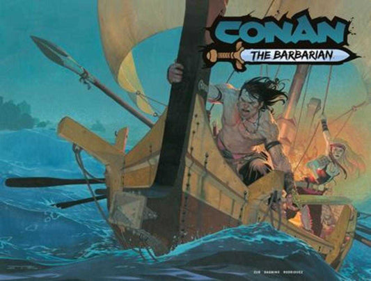 Conan The Barbarian #34 Cover G Esan Ribic Wraparound Cardstock Variant (Mature)