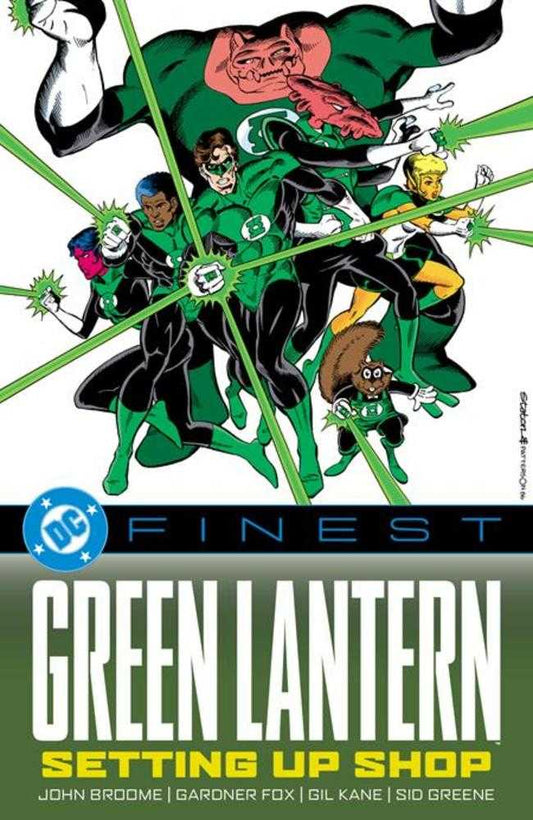 DC Finest Green Lantern Setting Up Shop TPB
