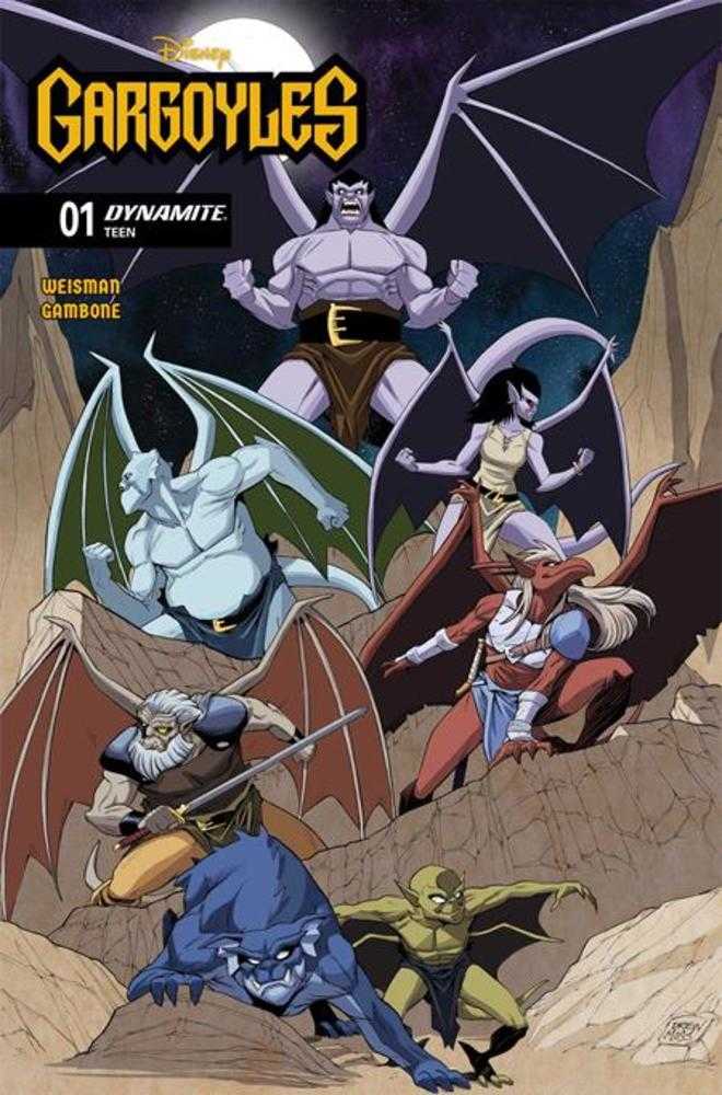 Gargoyles #1 (2026) Cover B Drew Moss Variant