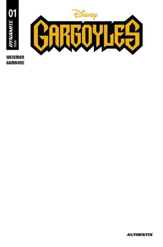 Gargoyles #1 (2026) Cover E Blank Authentix Variant