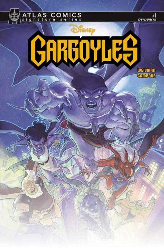 Gargoyles #1 (2026) Cover G Meghan Hetrick Atlas Edition Signed By Greg Weisman Variant