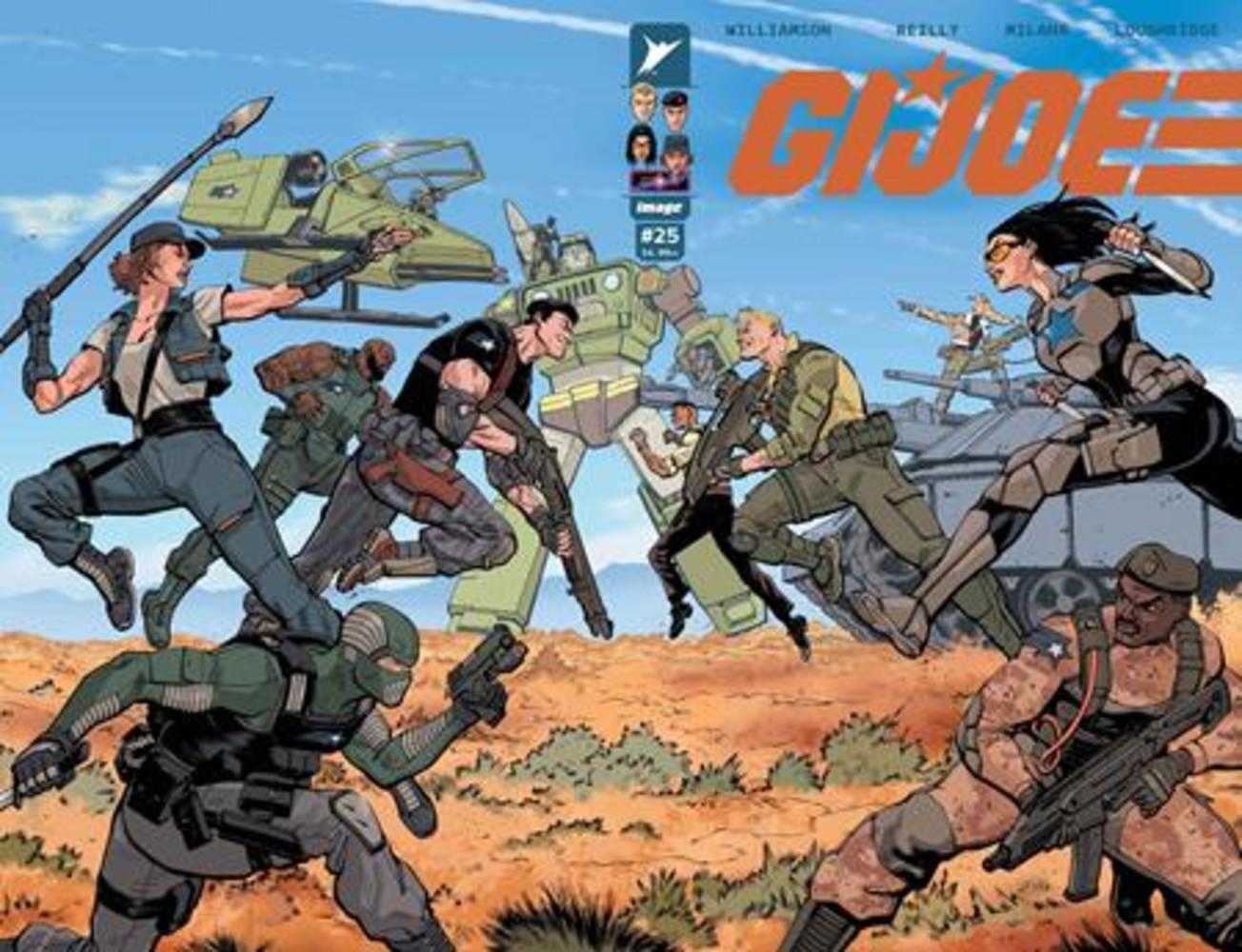 G.I. Joe #25 Cover A Tom Reilly Wraparound