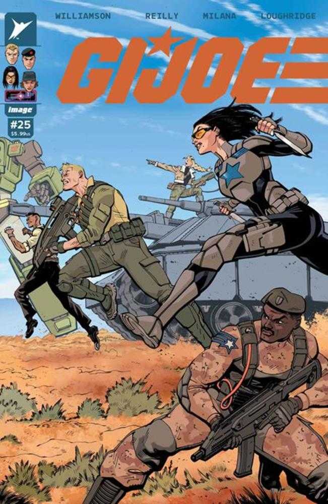 G.I. Joe #25 Cover I Tom Reilly Wraparound Foil Variant