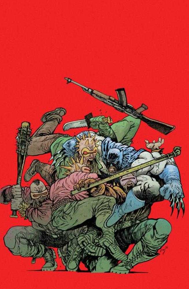 Harley Quinn #65 Cover E Daniel Warren Johnson Dark Knight Returns 40 Th Anniversary Card Stock Variant