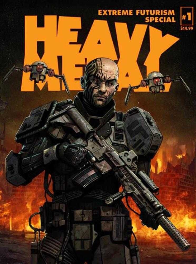 Heavy Metal Magazine Special Extreme Futurism #1 Cover B Sedat Oezgen Carlos Cabrera Variant (Mature)