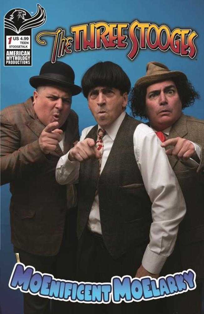 Three Stooges Magnificent Moelarky #1 Cover D Stoogetalk Photo Variant