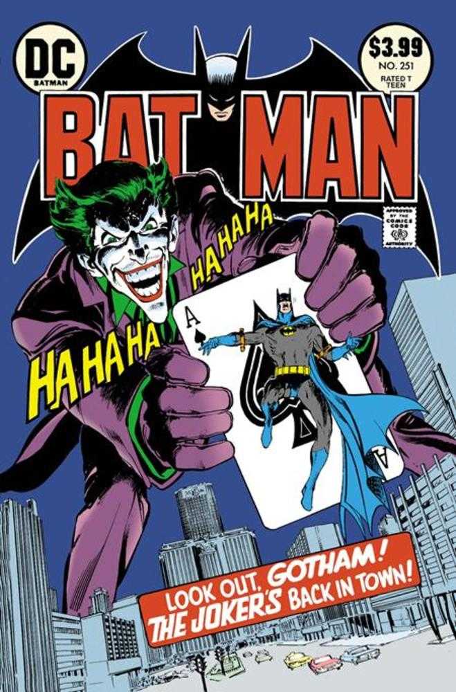Batman #251 Facsimile Edition Cover A Neal Adams