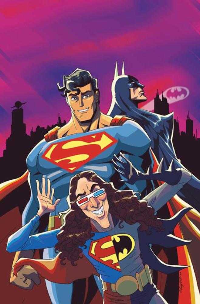 Batman Superman Weird Al Worlds Weirdest #1 (One Shot) Cover D Jerry Gaylord Card Stock Variant