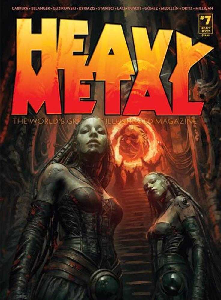 Heavy Metal Magazine #7 Cover A Carlos Cabrera
