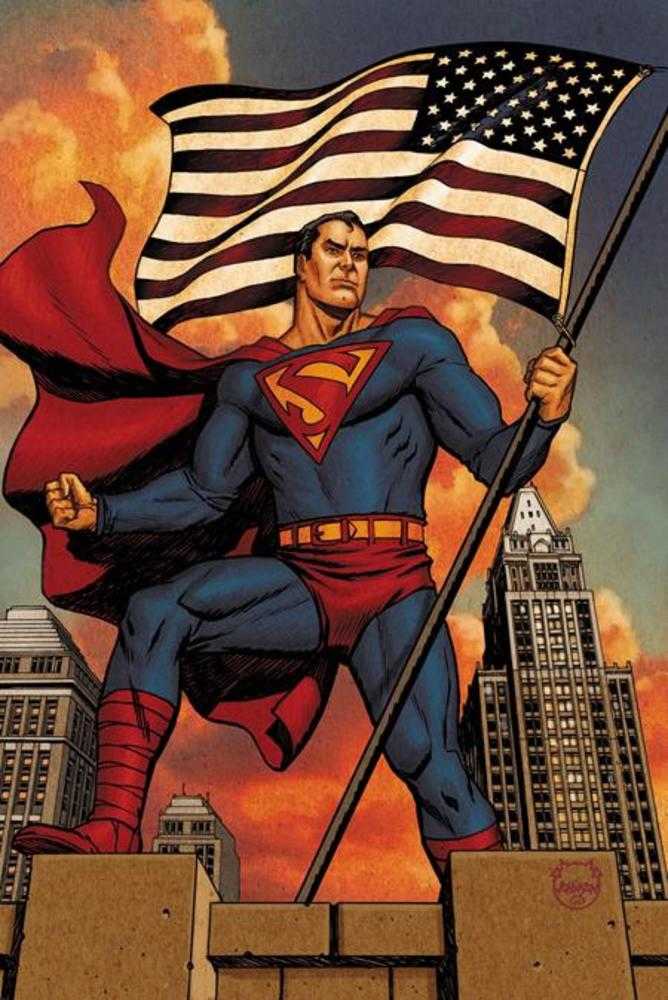 Superman The Stranger #1 (Of 6) Cover B Dave Johnson Card Stock Variant (Mature)