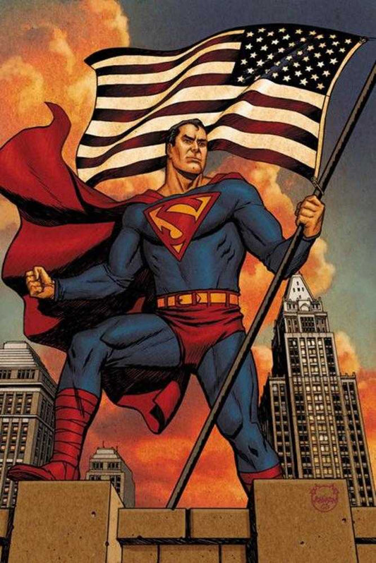 Superman The Stranger #1 (Of 6) Cover B Dave Johnson Card Stock Variant (Mature)