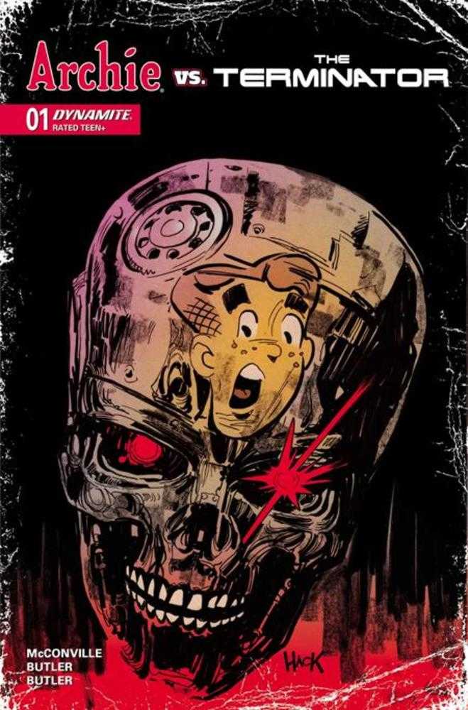 Archie vs The Terminator #1 Cover C Robert Hack Variant