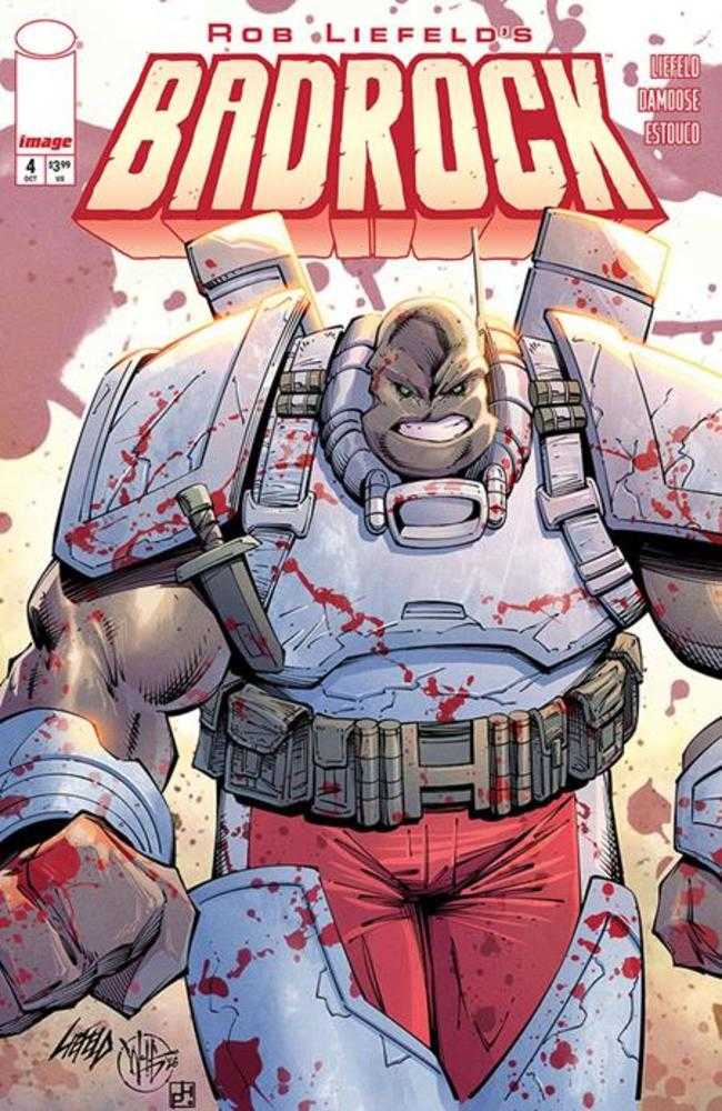 Badrock #4 Cover B Rob Liefeld Variant